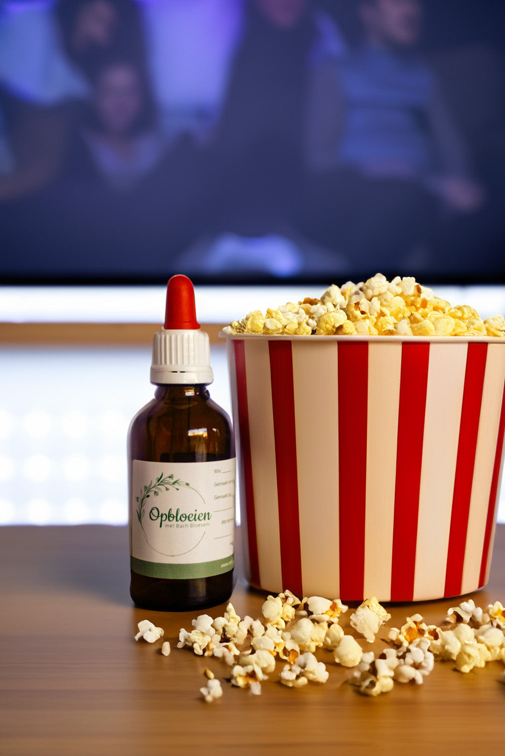 Flesje Netflix & Chill, Bach bloesemmix voor echt tot rust komen